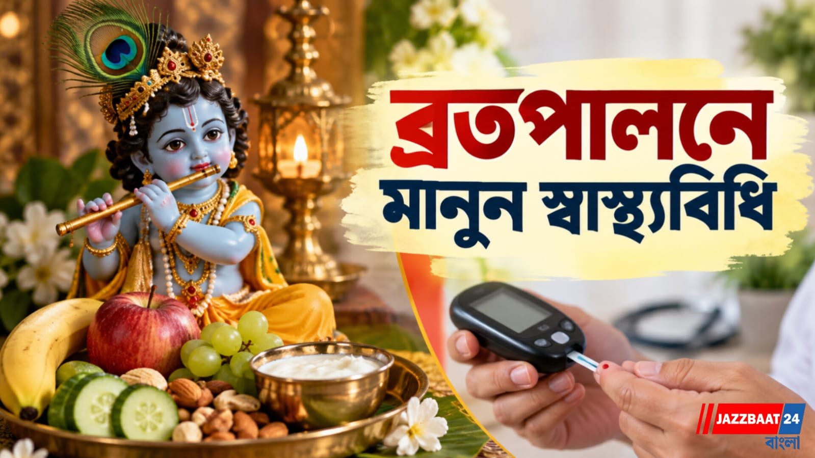 জন্মাষ্টমীর দিনে রাখুন স্বাস্থ্যের নজর, ডায়াবেটিস থাকুক নিয়ন্ত্রণে