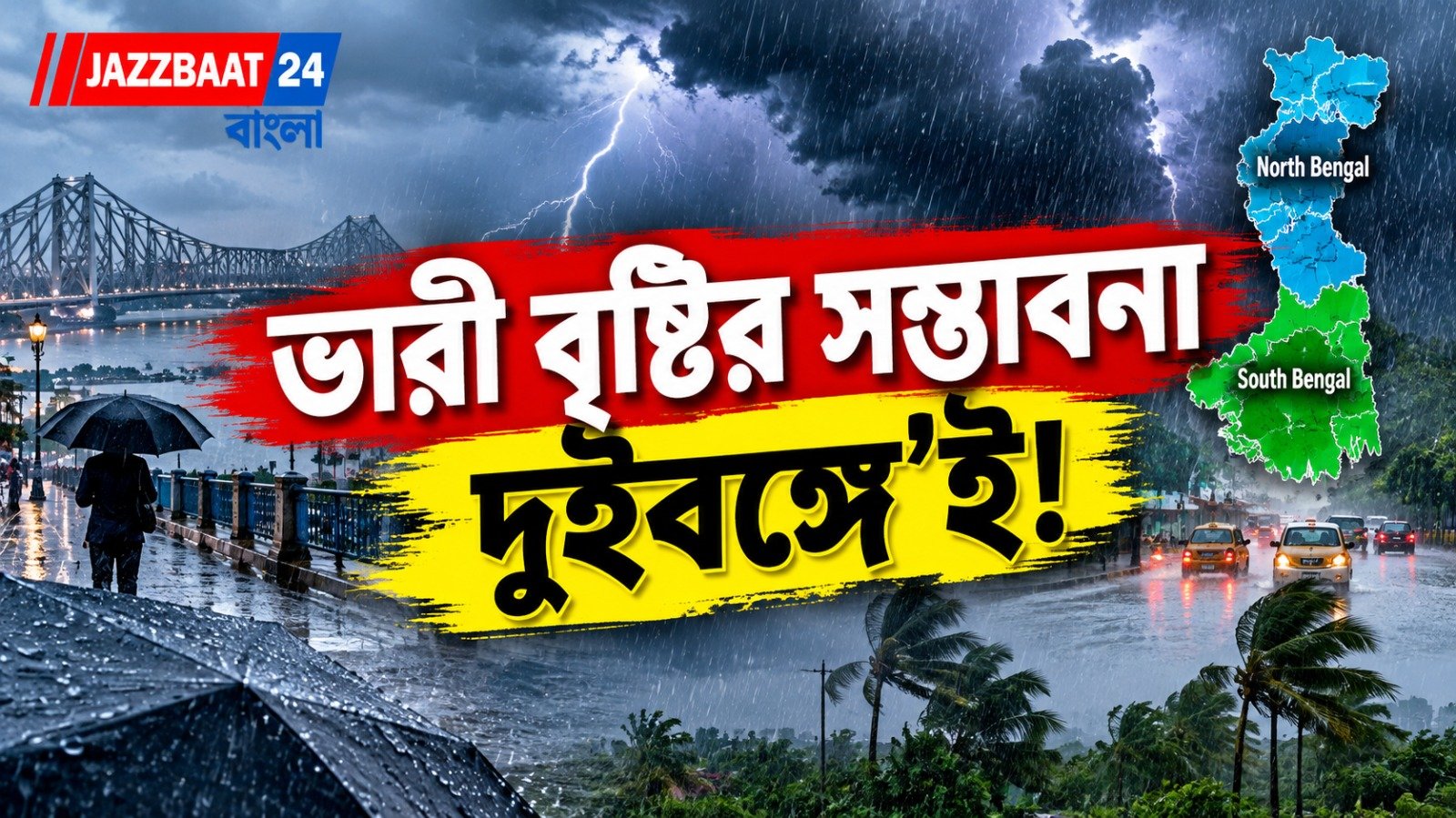 মহানগর-দক্ষিণবঙ্গ-উত্তরবঙ্গ, ভ্যাপসা গরম থেকে বৃষ্টির পূর্বাভাস