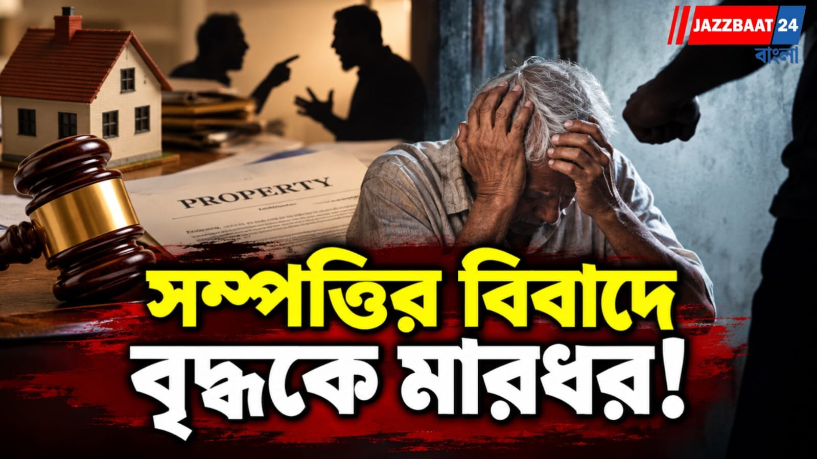 ঘরের ভেতর রক্তাক্ত দেহ বৃদ্ধের! গ্রেফতার পুত্রবধূ, পলাতক ছেলে