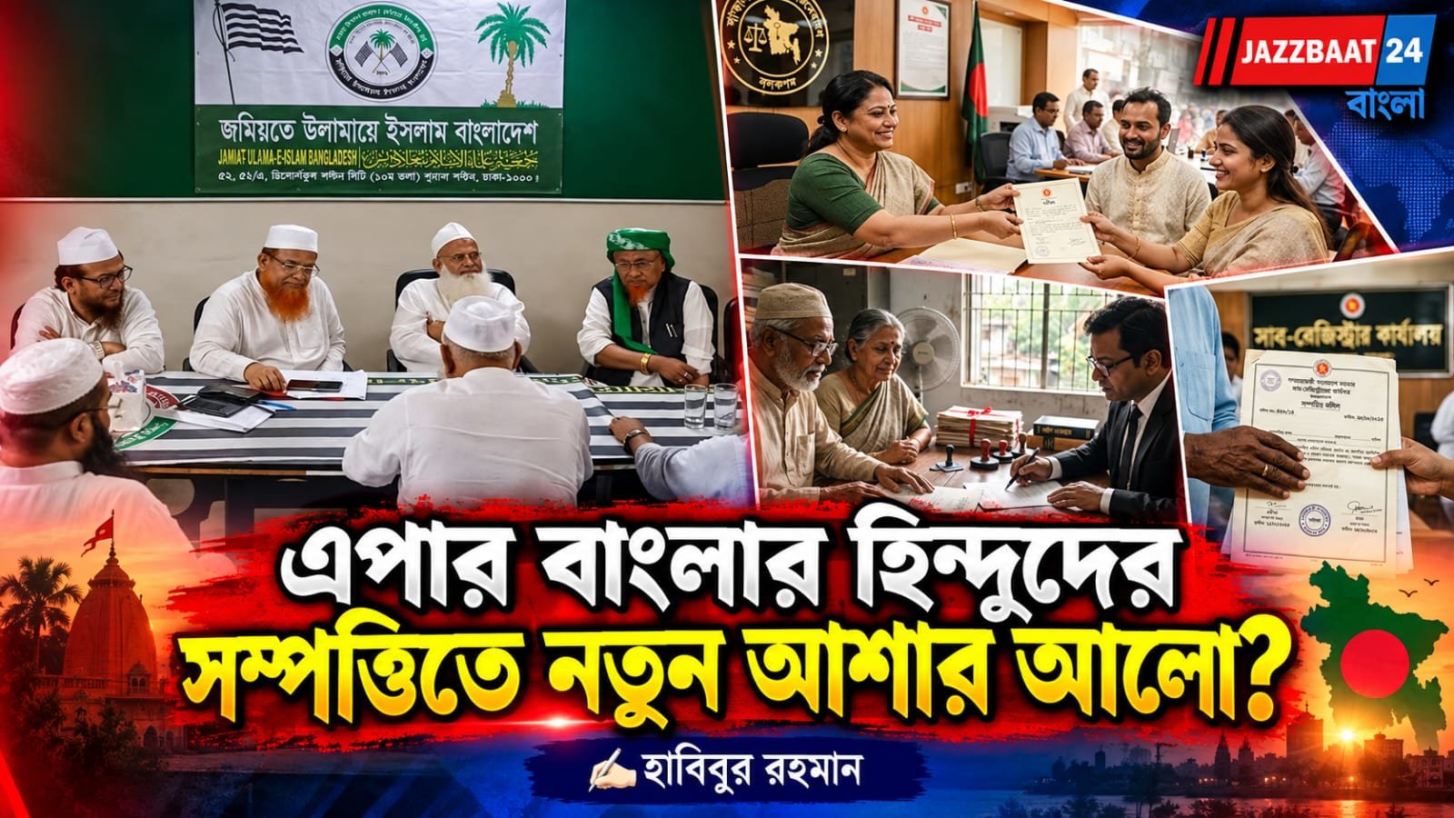 সম্পত্তি হস্তান্তর সংশোধিত আইন এপার বাংলার হিন্দুদের জন্য কী আশার আলো হবে