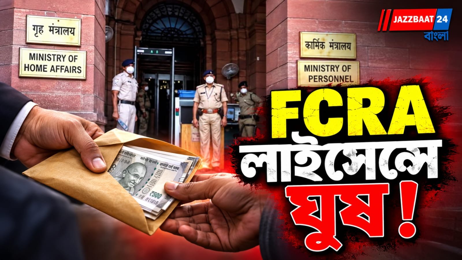 FCRA Scam : সরকারি লাইসেন্সে ঘুষের কারবার, কাঠগড়ায় স্বরাষ্ট্র মন্ত্রকের আধিকারিক