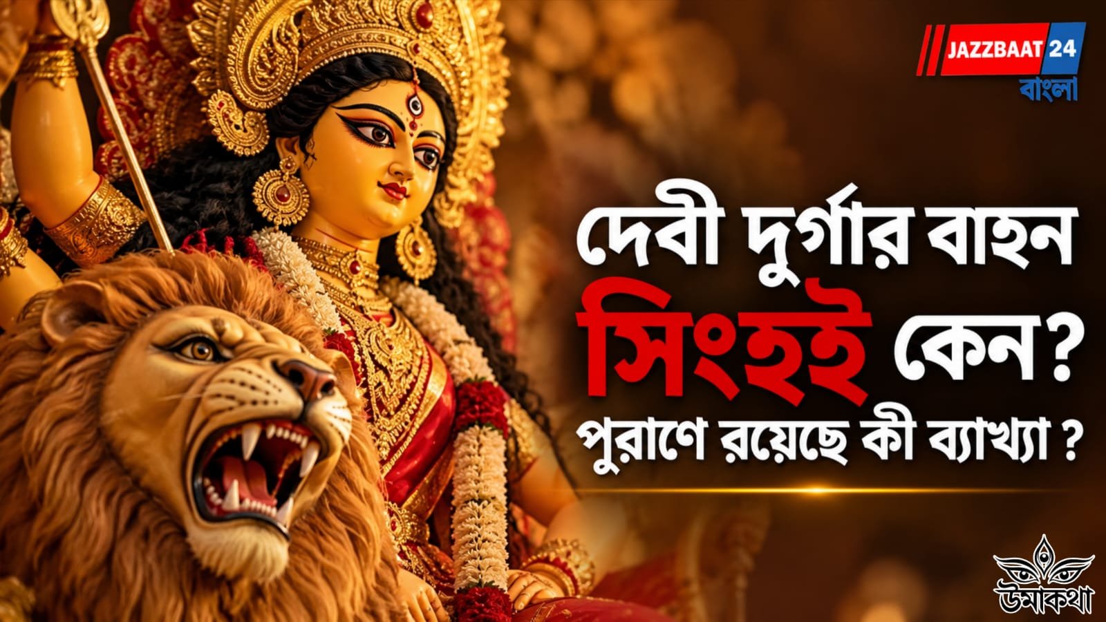 Durga Puja: দেবী দুর্গার বাহন সিংহই কেন? পুরাণে রয়েছে কী ব্যাখ্যা?