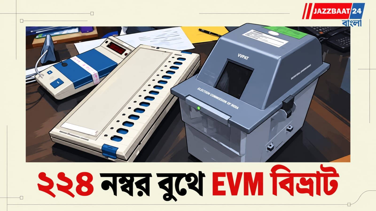 Nandigram: নন্দীগ্রামে ভোটের মাঝেই EVM বিভ্রাট, বুথে অভিযোগ-পাল্টা অভিযোগে বাড়ছে উত্তেজনা