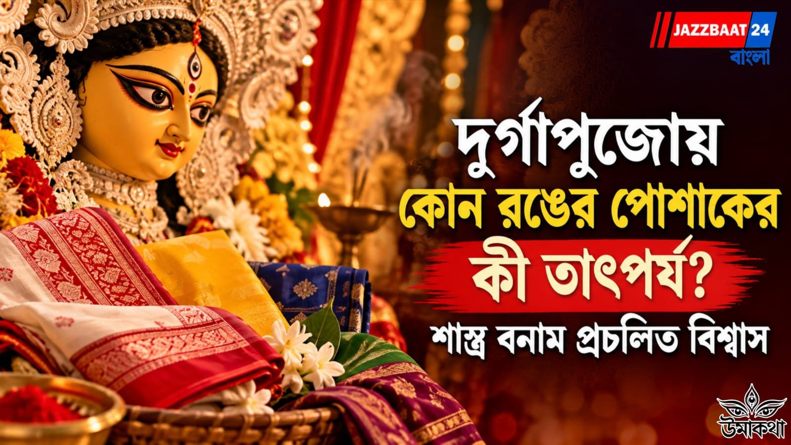 Durga Puja: দুর্গাপুজোয় কোন রঙের পোশাকের কী তাৎপর্য? শাস্ত্র বনাম প্রচলিত বিশ্বাস