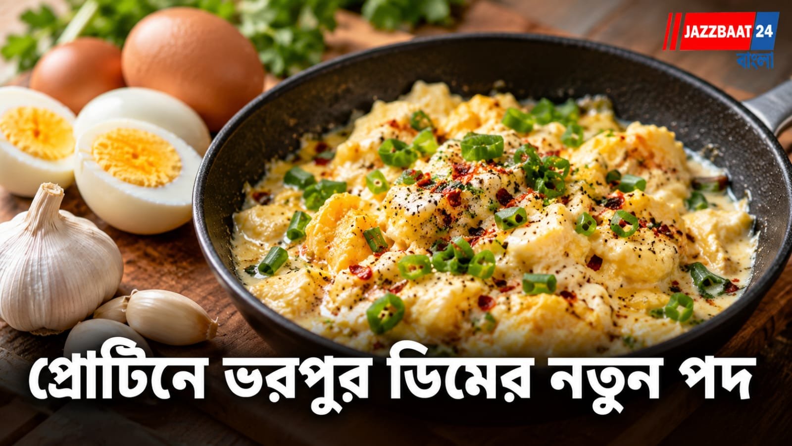 Recipe: প্রোটিনে ভরপুর ক্রিমি বাটার গার্লিক এগস