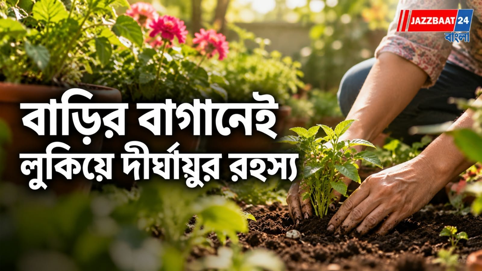 দীর্ঘায়ুর চাবিকাঠি কি বাড়ির ছোট্ট বাগানেই? গবেষণায় মিলল চমকপ্রদ তথ্য