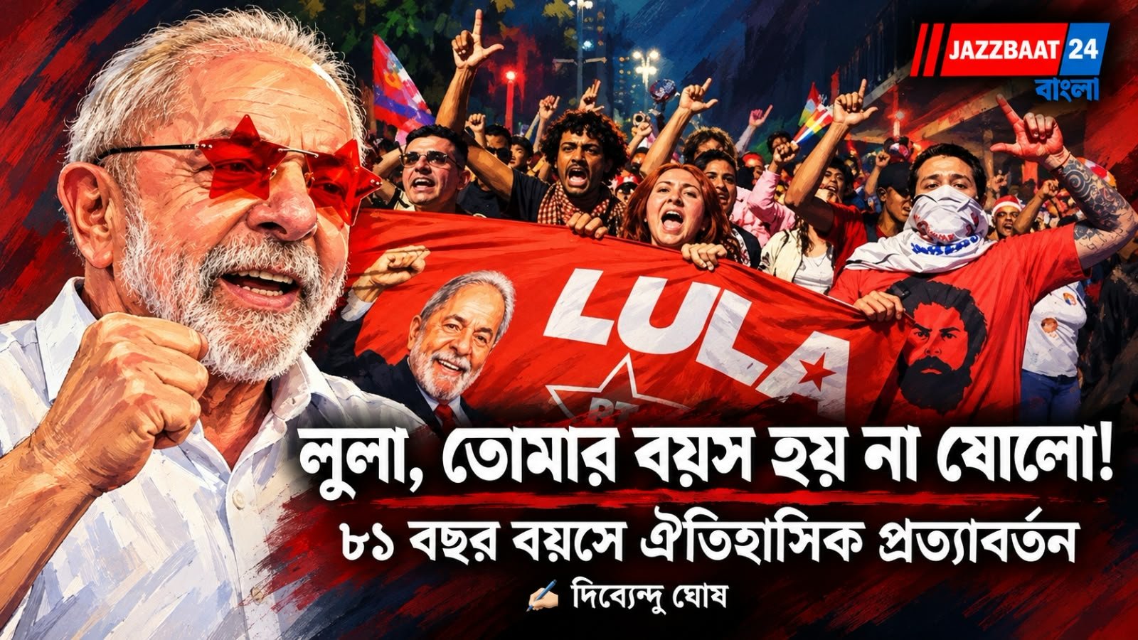 লুলা, তোমার বয়স হয় না ষোলো! ৮১ বছর বয়সে ঐতিহাসিক প্রত্যাবর্তন