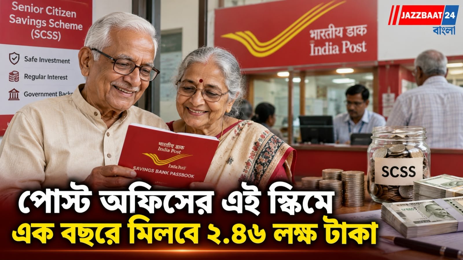 Post Office Savings Scheme: একবার ৩০ লক্ষ টাকা জমা, বছরে সুদই ২.৪৬ লক্ষ! পোস্ট অফিসের এই স্কিমে কারা পাবেন বড় সুবিধা?