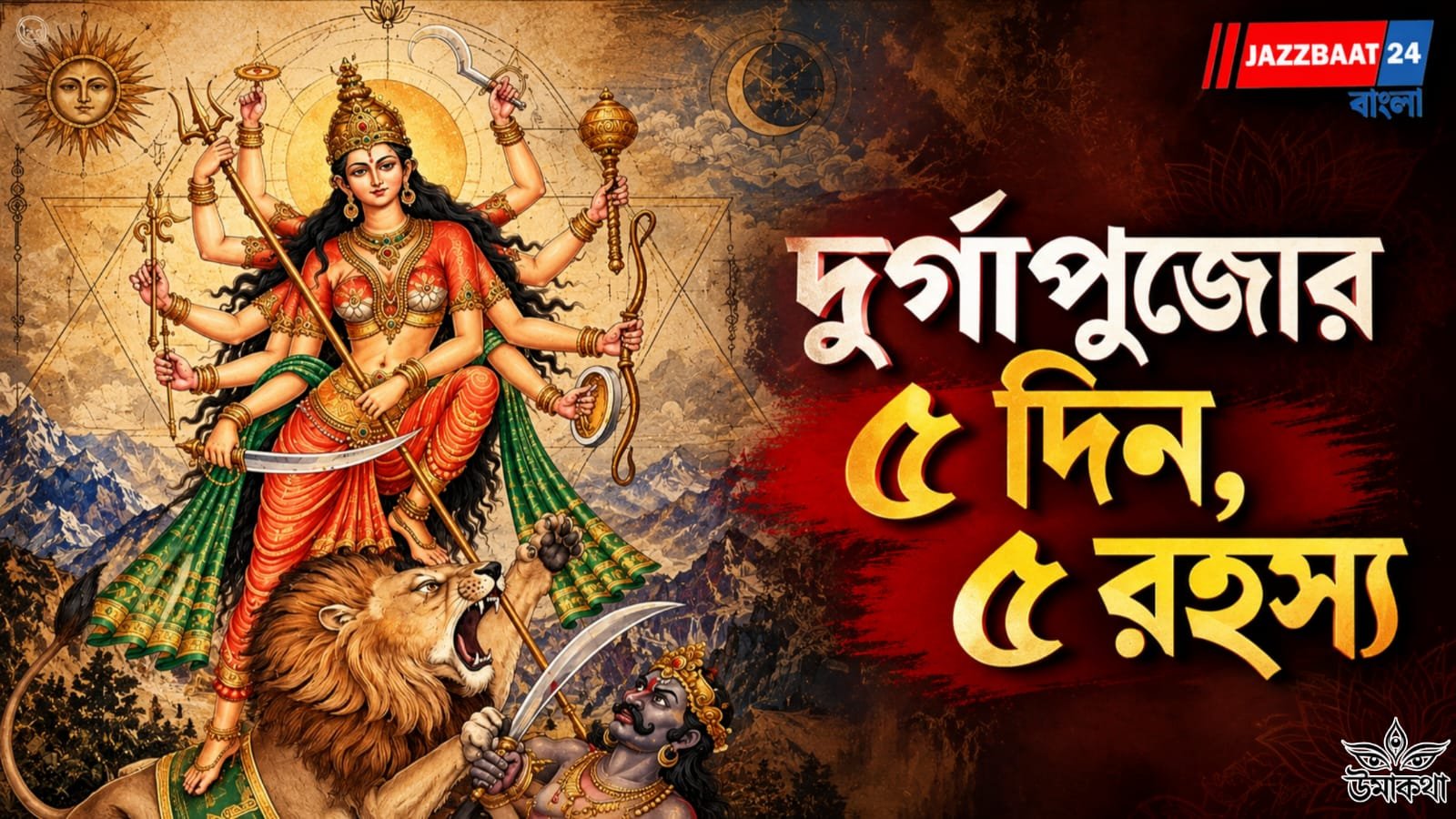 Durga Puja: দুর্গাপুজোর ৫ দিন, ৫ রহস্য