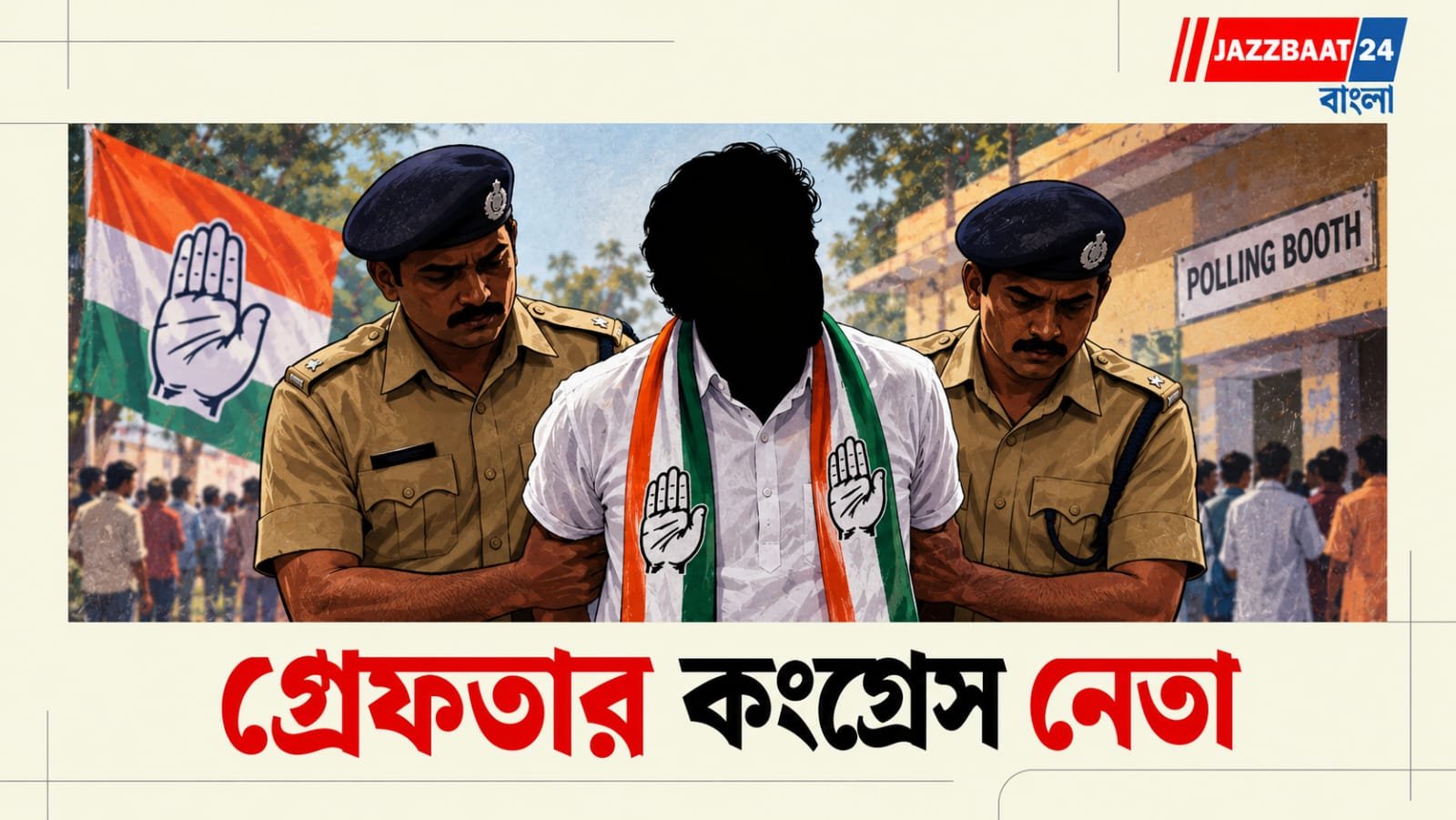 Nandigram: ভোটের মাঝেই নন্দীগ্রামে গ্রেফতার কংগ্রেস নেতা, ‘অপ্রয়োজনীয় আটক’ বলে অভিযোগ দলের