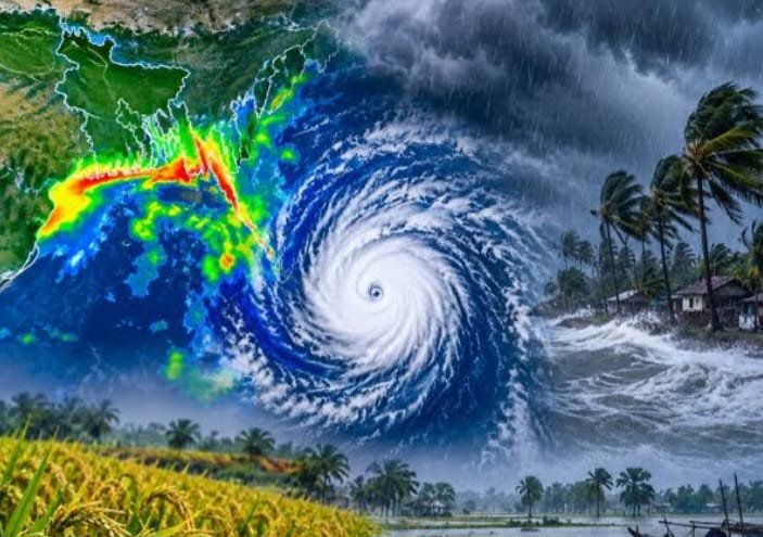 Cyclone Arnab :  ‘অর্ণব’-এর প্রভাবে বৃষ্টির ভ্রুকুটি,সতর্ক মৎস্যজীবীদের