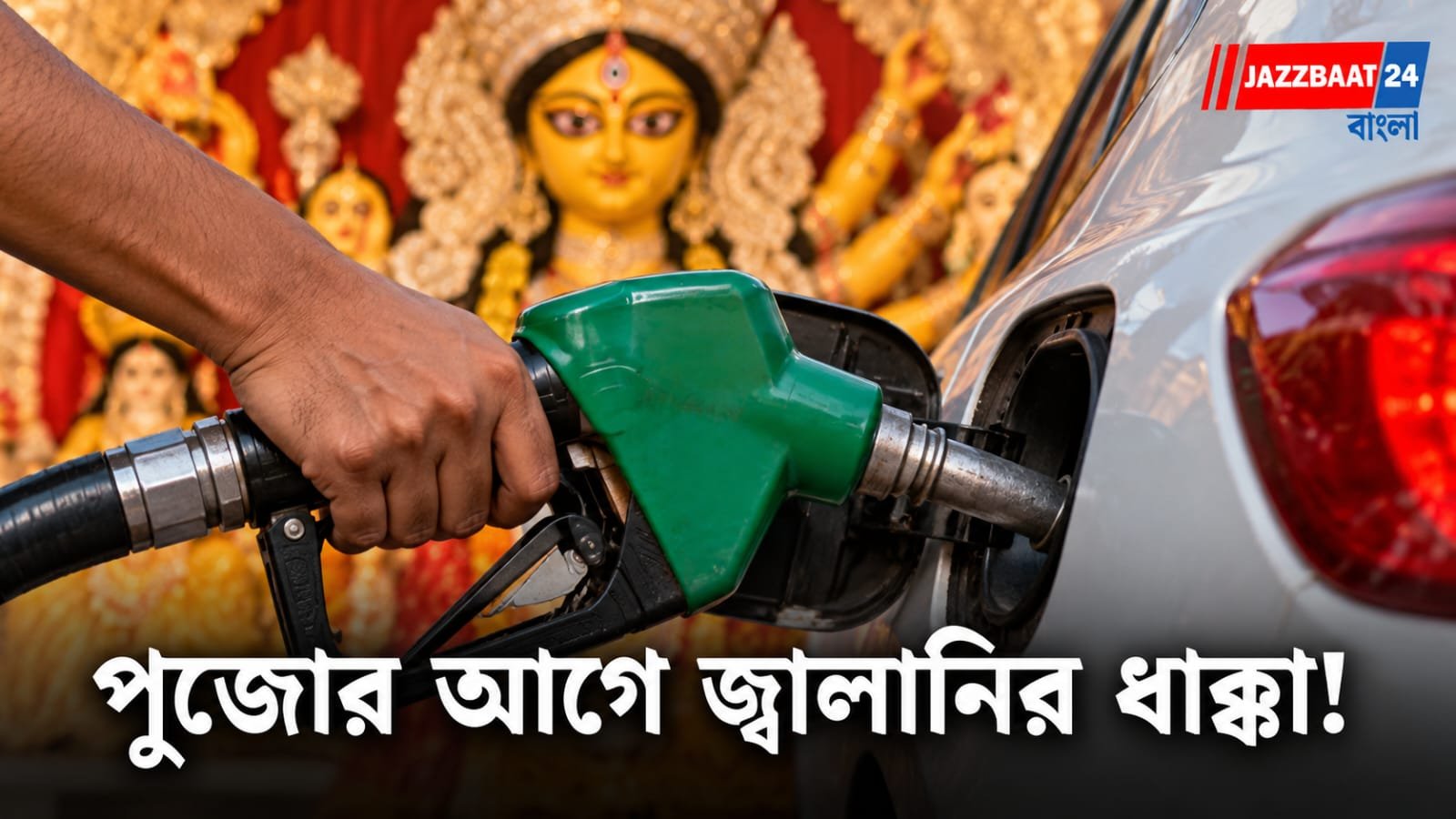 Fuel Price: পুজোর আগে ফের বাড়ল পেট্রোল-ডিজেলের দাম